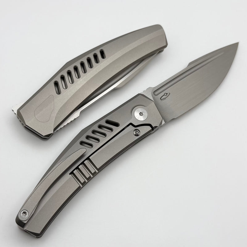 Tashi Bharucha Small Krypton w/ Lee Williams KickSTOP Titanium Handle & Elmax