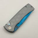 Chaves Pro-Tech Redencion 229 Auto w/ Spiral Stipple Handle & Sapphire Blue Tanto S35VN (Consignment)