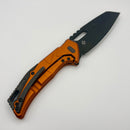 Fox Chronos Orange Aluminum Handles w/ PVD Magncaut Blade (Consignment)