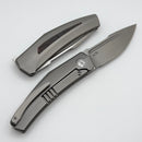 Tashi Bharucha Small Krypton w/ Lee Williams KickSTOP Titanium Handle w/ Red Dark Matter Inlay & Elmax
