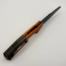 Fox Chronos Orange Aluminum Handles w/ PVD Magncaut Blade (Consignment)