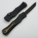 Microtech Marfione Select Halo IV Black Handle w/ Baker Forge Coppermai Damascus Tanto 1151-16MS1