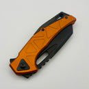 Fox Chronos Orange Aluminum Handles w/ PVD Magncaut Blade (Consignment)