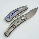 Tashi Bharucha Small Krypton w/ Lee Williams KickSTOP Titanium Handle w/ Timascus Inlays & Elmax