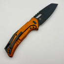 Fox Chronos Orange Aluminum Handles w/ PVD Magncaut Blade (Consignment)