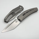 Tashi Bharucha Large Krypton w/ Lee Williams KickSTOP Titanium Handle w/ Red Dark Matter Inlays & Elmax