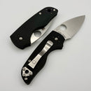 Discontinued Spyderco Lil' Native Black G-10 Non-Locking w/ S30V Blade C230NLGP