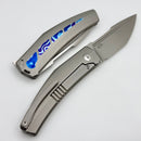 Tashi Bharucha Large Krypton w/ Lee Williams KickSTOP Titanium Handle w/ Timascus Inlays & Elmax