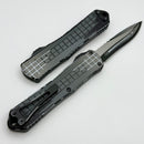 Heretic Knives Manticore E Stealth Gray Cel Shade Grenade Grip w/ Recurve MagnaCut H029F-CS-GRY