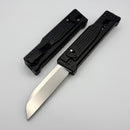 Reate EXO-Performance Gravity Knife Black Stripe Pattern Handle w/ Stonewashed Nitro-V & Satin Saw Blade