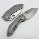 Dalibor Bergam Draco w/ Milled Titanium Integral Handle & Satin S90V One Per Household