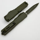 Microtech Ultratech Gen IV D/E Double Full Serrated Cerakote OD Green 11224-D3COD