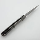 Uldanov Custom Knives R2 w/ Milled Titanium Handles & Lam-M398