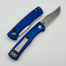 Defiant 7 Clutch Blue Aluminum Handle w/ Magnacut Blade