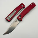 Defiant 7 Clutch Red Aluminum Handle w/ Magnacut Blade