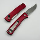 Defiant 7 Clutch Red Aluminum Handle w/ Magnacut Blade