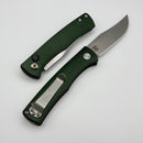Defiant 7 Clutch Green Aluminum Handle w/ Magnacut Blade