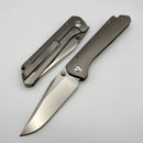 Manganas Steel Aurelia Titanium Handle w/ Vanax Blade