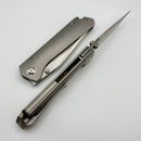 Manganas Steel Aurelia Titanium Handle w/ Vanax Blade