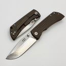 McNees PM Mac 2 Gen 2 w/ Bronze Frag Handles & 3" Satin Stonewash MagnaCut