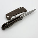 McNees PM Mac 2 Gen 2 w/ Bronze Frag Handles & 3" Satin Stonewash MagnaCut