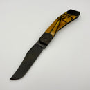 Jack Wolf Bionic Jack w/ Liquid Gold Kirinite scales and S90V Blackwashed Blade (Consignment)