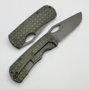 McNees Dixon w/ Green/Bronze Frag Titanium Handles & Stonewash MagnaCut