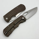 McNees Dixon w/ Bronze Shockwave Titanium Handles & Satin Stonewash MagnaCut