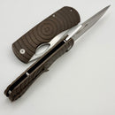 McNees Dixon w/ Bronze Shockwave Titanium Handles & Satin Stonewash MagnaCut