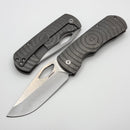 McNees Dixon w/ Stonewash Shockwave Titanium Handles & Satin Stonewash MagnaCut