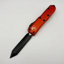Microtech UTX-85 Spartan Black Standard & Orange 230-1OR (Consignment)