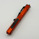 Microtech UTX-85 Spartan Black Standard & Orange 230-1OR (Consignment)