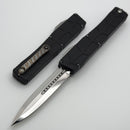 Heretic Custom NYX V2 Prototype Aluminum Handle w/ Flamed Clip & Cracked Ice D/E M390