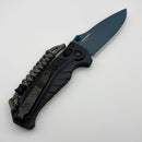 Benchmade Mini Adira Tempest Gray Grivory & Cerakote Blue MagnaCut 18065BT-01 (Consignment)