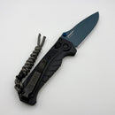 Benchmade Mini Adira Tempest Gray Grivory & Cerakote Blue MagnaCut 18065BT-01 (Consignment)