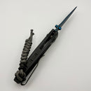 Benchmade Mini Adira Tempest Gray Grivory & Cerakote Blue MagnaCut 18065BT-01 (Consignment)