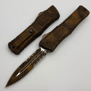 Microtech Knives Combat Troodon Gen III Plague Outbreak Part Serrated D/E 1142-2PLOBS