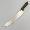 Microtech Butcher Knife OD Green G-10 Handle w/ Stonewash M390MK 3800-10OD