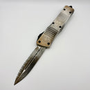 Microtech Combat Troodon Sand Trooper Full Serrated 142-3SAD (Consignment)