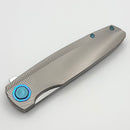 Holt Bladeworks Outlaw w/ Titanium Flux Burnished Handles & Near Mirror M390 189