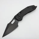 Blem Microtech Knives Manual Stitch RAM LOK Fluted Carbon Fiber DLC Standard Signature Series 169RL-1DLCTFLCFS