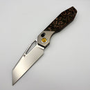 Kansept Knives QTRO Titanium & Copper Carbon FIber w/ Stonewashed Elmax K1118VA1