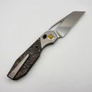 Kansept Knives QTRO Titanium & Copper Carbon FIber w/ Stonewashed Elmax K1118VA1