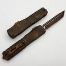 Microtech Ultratech ZBP Plague Outbreak Tanto Part Serrated Signature Series 1123-2PLOBS