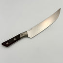 Microtech Butcher Knife Black Cherry G-10 Handle w/ Titanium Bolsters & Stonewash M390MK 3800B-10BC