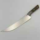 Microtech Butcher Knife OD Green G-10 Handle w/ Titanium Bolsters & Stonewash M390MK 3800B-10OD