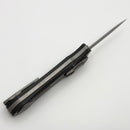 Pre-Owned Hawk Designs Model B Deadlock 2019 Carbon Fiber Handle & D/E 20CV Blade