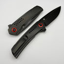 Kansept Knives Tracer Blackwash Titanium Handle w/ Blackwash S35VN K1115A2