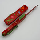 Microtech UTX-85 Gen IV St. Patricks Day D/E Signature Series 12324-1SPDS