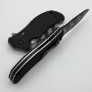 Zero Tolerance 0350 Black G-10 Tritium Inlaid Handles & Tiger Stripe S30V ZT0350TSTR